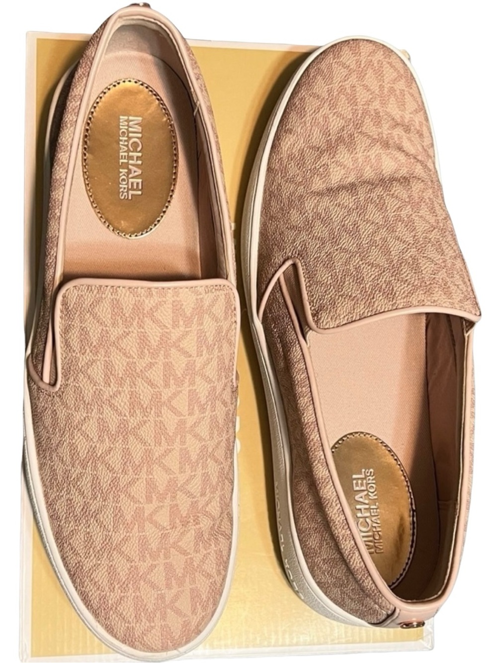 Michael Kors Women's Blush Slip-On Sneakers Size 10M